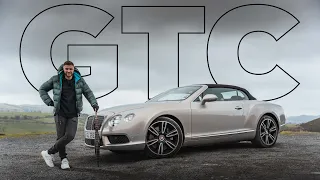 The BEST GT car | Bentley Continental GTC V8 Review | Driven+