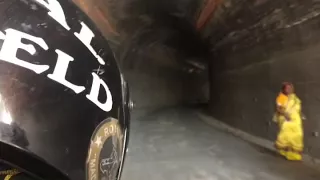 Royal Enfield ride Dehradun tunnel