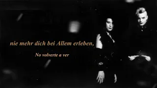 Lacrimosa - Ohne Dich Ist Alles Nichts (Sub. Alemán - Español)