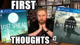 LOST SPHEAR AND SHADOW OF THE COLOSSUS (First Thoughts) - Happy Console Gamer