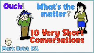 10 Very Short Conversations | English Speaking Practice - Mark Kulek ESL
