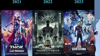 В каком порядке лучше смотреть фильмы MARVEL 2008 - 2023