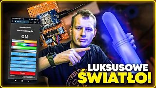 STARTY KINKIET PRZEROBIŁEM NA WIFI RGBCCT TASMOTA ESP8266  | Projekt Piwnica