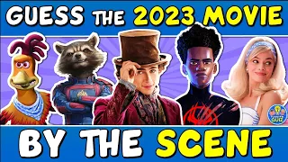 Guess the "2023 MOVIE BY THE SCENE" QUIZ! 🎬 | CHALLENGE/ TRIVIA