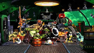 Donkey Kong Country 2 Metal Remix - Crocodile Cacophony + Lost World Anthem - by GaMetal - Extended