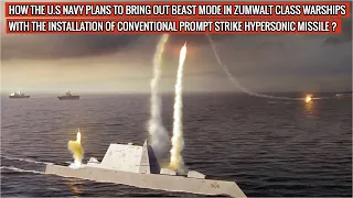 Zumwalt class warships to have Conventional Prompt Strike missiles instead of Advanced Gun Systems!