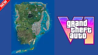 Our First Look at the Most Detailed GTA 6 Map! Vice City, State of Leonida, and More (GTA VI News)