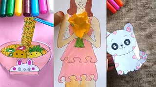 Paper Craft/ Easy Craft Ideas/ Miniature Crafts/ How to make / DIY / School Project/ #art #craft
