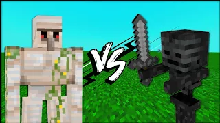 IRONGOLEM VS WITHER SKELETON