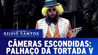 Câmera Escondida (11/12/16) Palhaço Dá Tortada V - CLOWN ATTACK PRANK SBT