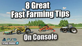 8 Great Ways of Fast Farming on Console - Farming Simulator 22 PS5.