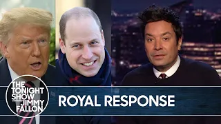 Trump’s COVID-19 Vaccine Outburst, Prince William Defends Royal Family | The Tonight Show