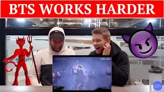 THE DEVIL WORKS HARD BUT BTS WORKS HARDER | REACTION