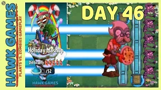 Plants vs Zombies 2 Holiday Mashup World Day 46 Hard (Zombie vs Zombies)