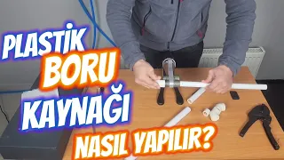 Plastik Boru Kaynağı Nasıl Yapılır? Klpro Fusion Sf-3 Set