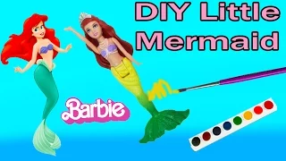 DIY Mermaid  Mini Doll  Custom Craft