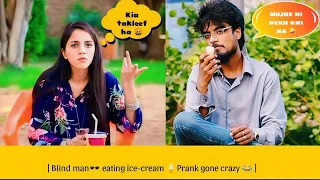 |Blind man eating Ice Cream🍦part(3) |A_D Pranksters#cutegirl