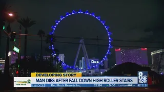 Person falls and dies at High Roller Friday night