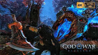 God of War Ragnarok | Nidhögg Vs Kratos - New Gameplay | 4K 60FPS HDR