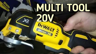 Dewalt 20v max multi tool DCS355 review coping crown