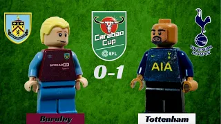 Burnley 0-1 Tottenham | LEGO Highlights