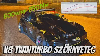 BMW e36 1UZ V8 | dupla turbó - dupla élvezet - dupla szívás