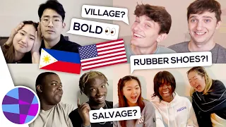 "What is BOLD?!" AMERICANS SHOCKED BY FILIPINO ENGLISH WORDS! 🇺🇸🇵🇭 | EL's Planet