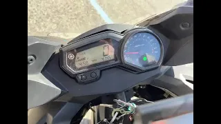 YAMAHA XJ6 Diversion Engine Starting, revving, and idling