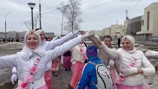 Харинама в Великом Новгороде 02.03.2024 / Harinama in Veliky Novgorod 03/02/2024