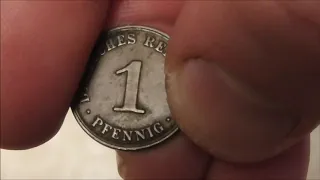 Лот Немецких монет. Пфеннинги первой половины XX века. Аукционы на Ebay.
