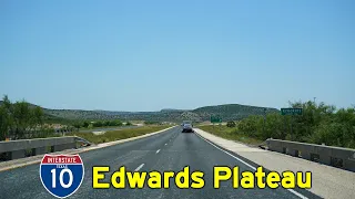 2K22 (EP 30) Interstate 10 in Texas: Fort Stockton to Sonora | 170 Miles Across The Edwards Plateau