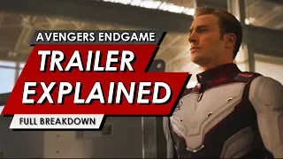 Avengers: Endgame Official Trailer Explained #2 | Everything You Missed | NEW MCU MARVEL STUDIOS