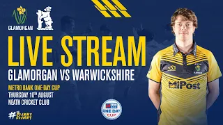 Glamorgan vs Warwickshire | Metro Bank One-Day Cup | Live Stream