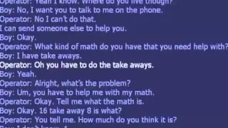 Kid calls 911 for help with math homework