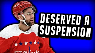 Tom Wilson/WHEN He DESERVED A SUSPENSION But Player Safety FAILED!