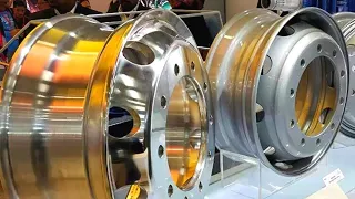 Amazing Wheel Manufacturing Process In Plant | Crazy Production Process