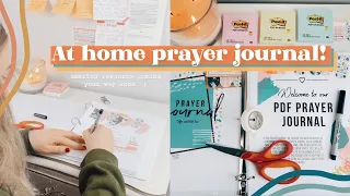 Create a Prayer Journal at HOME!