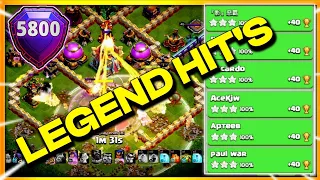 PERFECT DAY as RANK 1 GLOBAL in Legend League (Clash of Clans) #clashofclans #sumit007 #Itzu