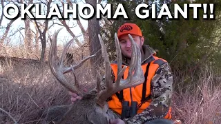 GIANT Oklahoma Whitetail!! | November Rifle Hunting