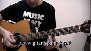 GitarosPamokos.lt - Kaip skaityti TABus (gitaros pamoka)