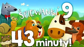 Zestaw piosenek dla dzieci nr 9 - 43 min: Krowa, Dziobak, Ślimak –Śpiewanki.tv - Piosenki dla dzieci