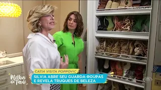 ACONTECEU NA SEMANA: Conheça o closet de Silvia Poppovic | Melhor da Tarde