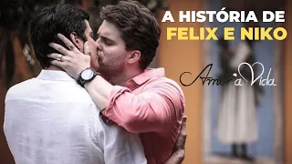 A HISTÓRIA DE FELIX E NIKO [PARTE ÚNICA] | AMOR Á VIDA (HD)