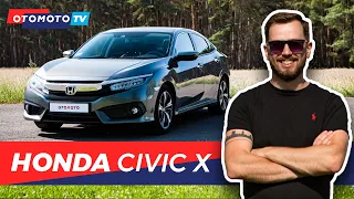 Honda Civic X - Najagresywniejszy kompakt | Test OTOMOTO TV