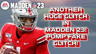 BIGGEST GLITCH IN MADDEN! - The PUMP FAKE GLITCH! - Madden 23 Tips