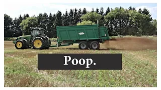 Spreading Manure after Wheat Harvest:  Vlog 95