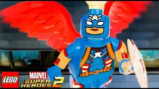 2024-CAPITÃO AMÉRICA MULHER ??? CAPITÃ AMÉRICA 2099 no LEGO Marvel Super Heroes 2 EXTRAS #27