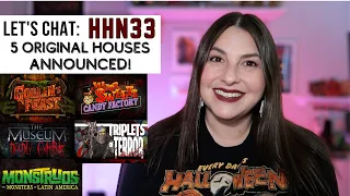 Let's Chat HHN33: SIX Original Houses Announced for Halloween Horror Nights Orlando!