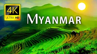 Myanmar - 4K Video - Travel Around Myanmar Burma - 4K Video Ultra HD - 4K HDR