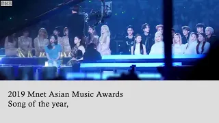 IDOL reaction to BTS speech WIN MAMA 2019